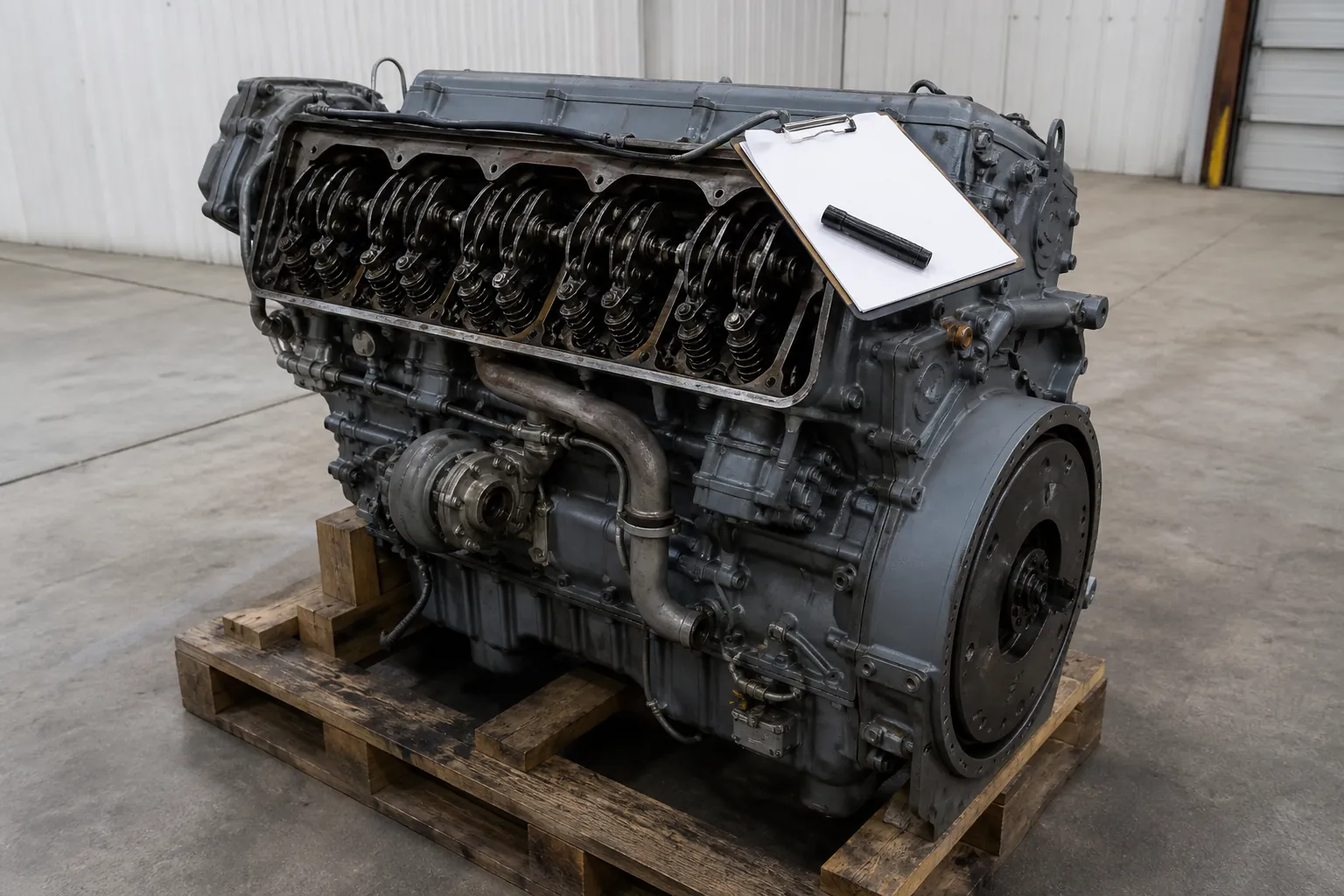 Industrial engine evaluated for a direct Combined Tech purchase