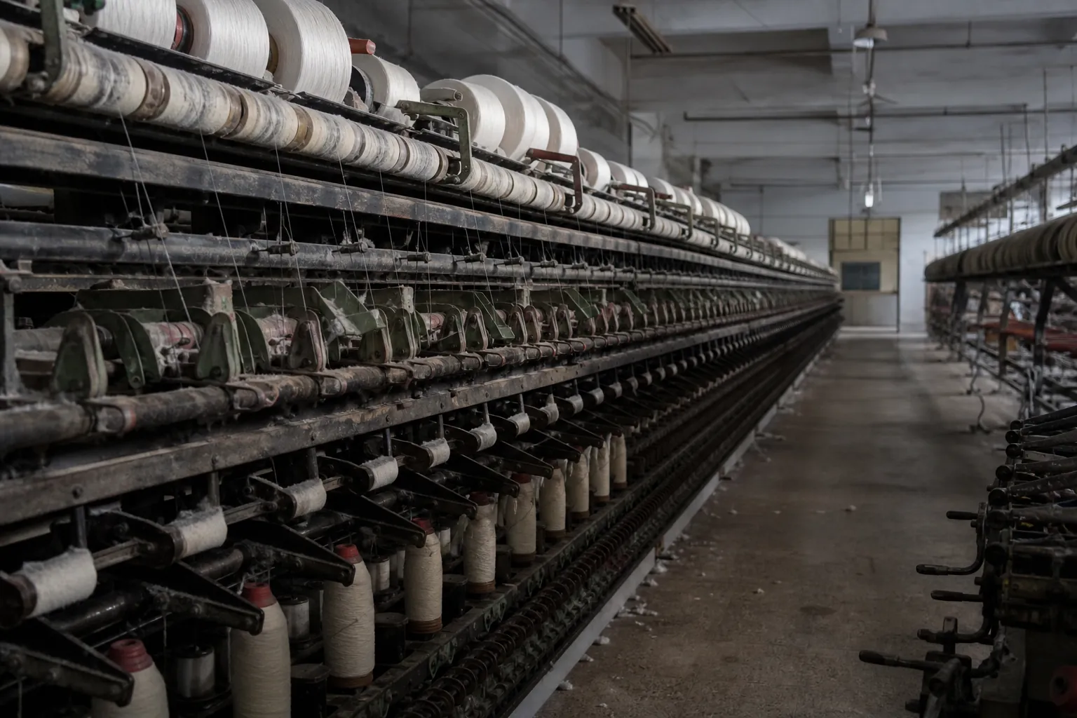Industrial production line machinery