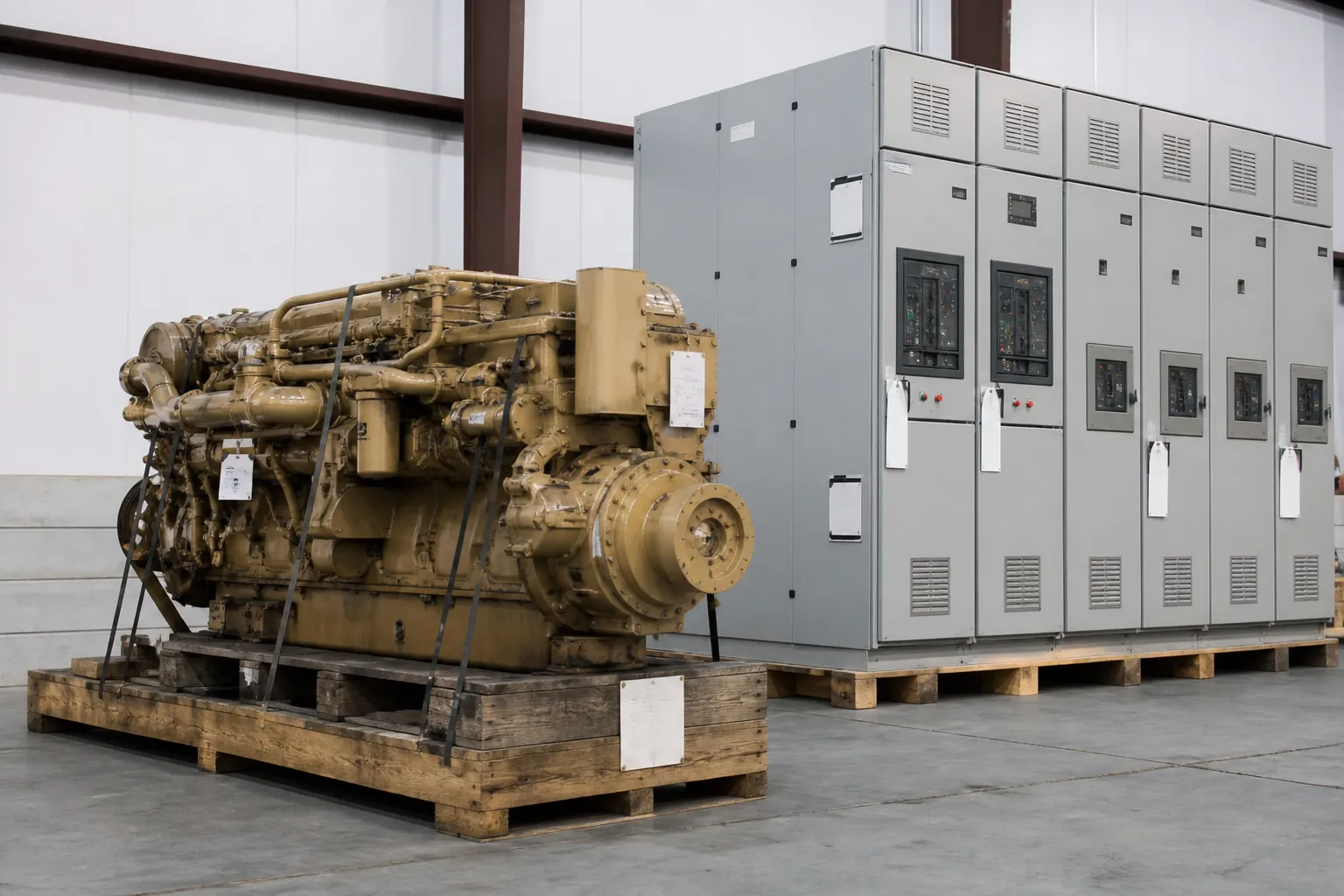 Verified industrial engine available to qualified buyers
