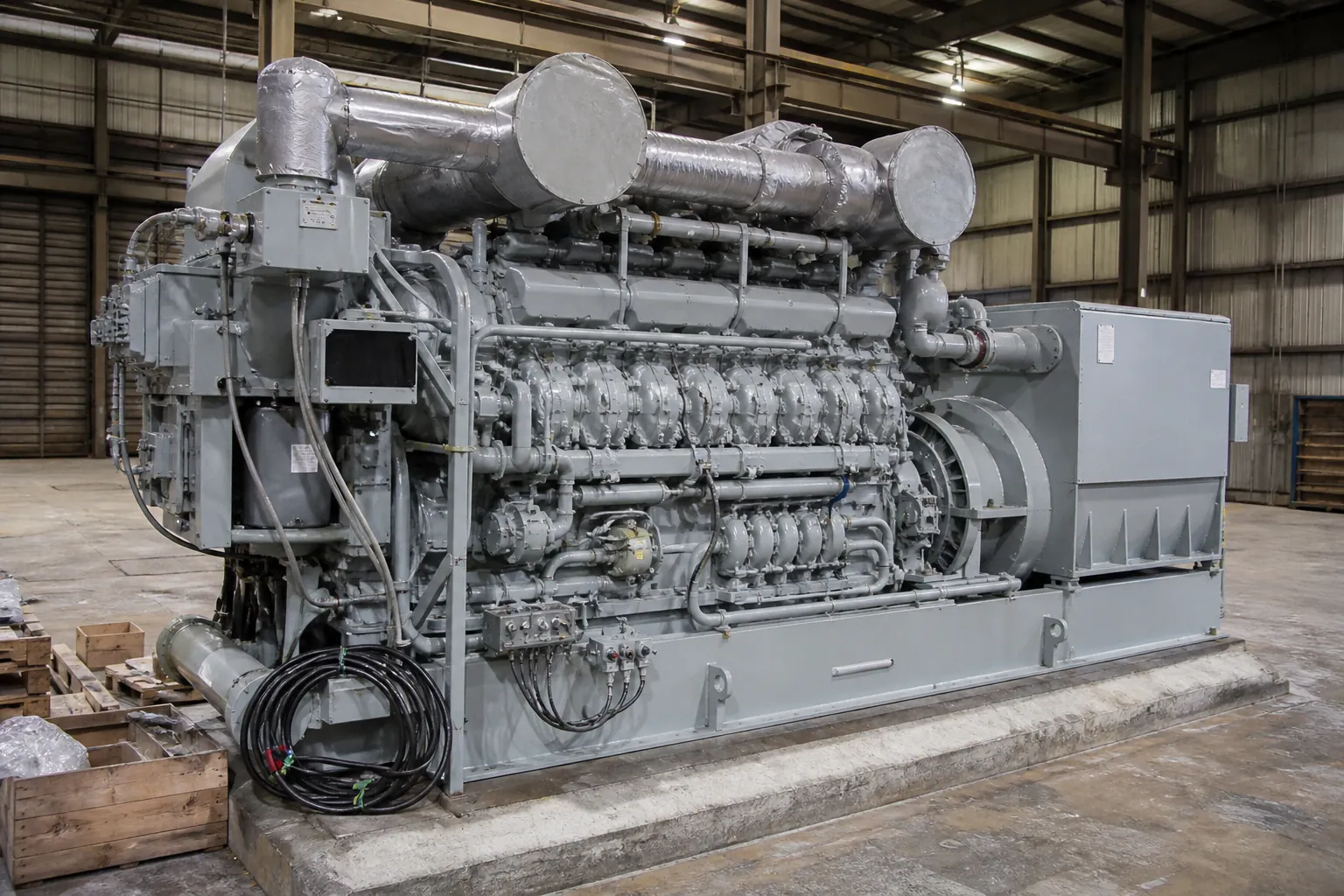 Industrial engine sourced through Combined Tech procurement